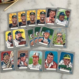 The Baseball Enquirer Vintage Cortex Baseball Trading Cards Humor Msde in USA 17